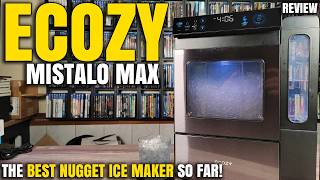 The BEST Nugget Ice Maker I’ve Tested So Far! | eCozy Mistalo Max Smart Nugget Ice Maker Review