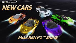 New Cars McLaren ||Garena Free Fire || Captain Stack #captainstack screenshot 4