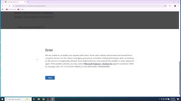 Waarom kun je de Windows 11 ISO niet downloaden?