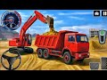 🏗️ 👷City Road Construction Simulator 2025 | Build Roads with JCB &amp; Trucks(Android Gameplay)