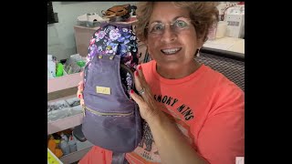 Making the Retro Style Sling Bag by Kandou Patterns