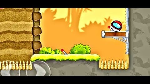 Bounce  ball 5 | Level 134 (Android,İOS) How play the most popular Red Ball version  Bounce Ball 5 ?