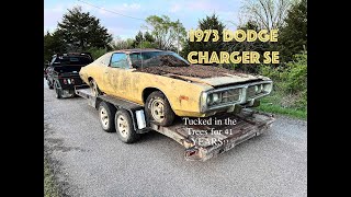 ABANDONED DODGE CHARGER!! Will it run after sitting for 41 YEARS!
