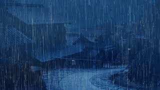 Barulho de Chuva para Dormir e Relaxar - Som de Chuva, Vento e Trovões à Noite#1 Rain Sleep Sounds