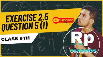 Class 9th maths | Chapter 2 | Exercise 2.5 Question 5 | Polynomials | NCERT #polynomialclass9  #math