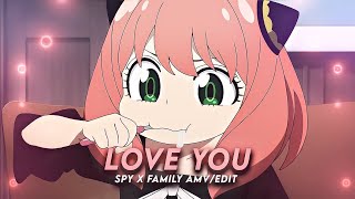 ANYA LOVE YOUR FAMILY AMV/EDIT {support my channel} Resimi