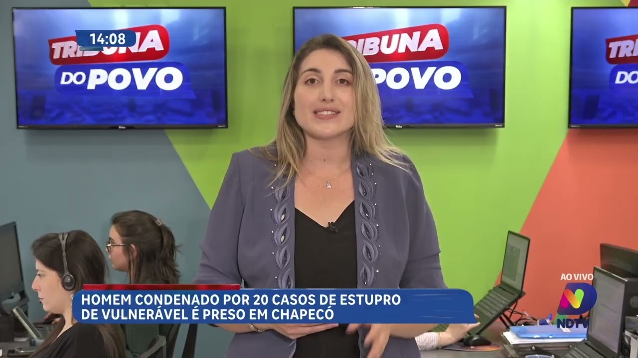 Homem condenado por 20 crimes de estupro de vulnerável é preso em Chapecó