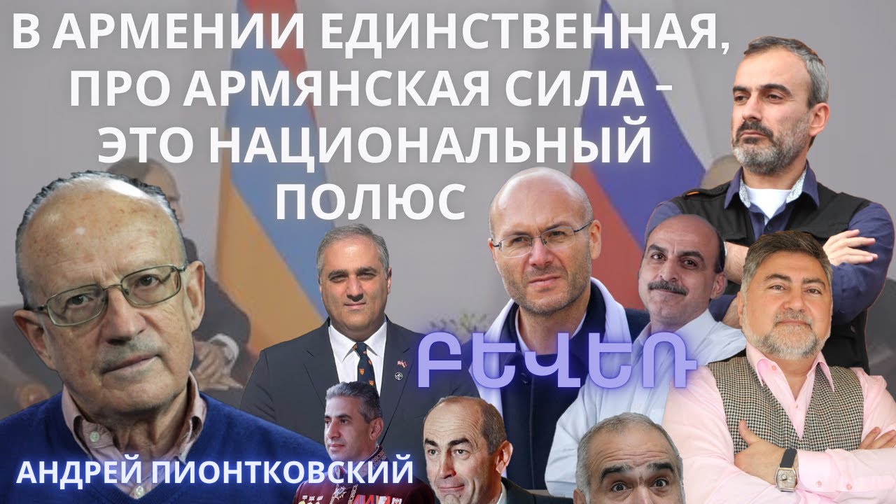 В Армении единственная про армянская сила это национальный полюс ...