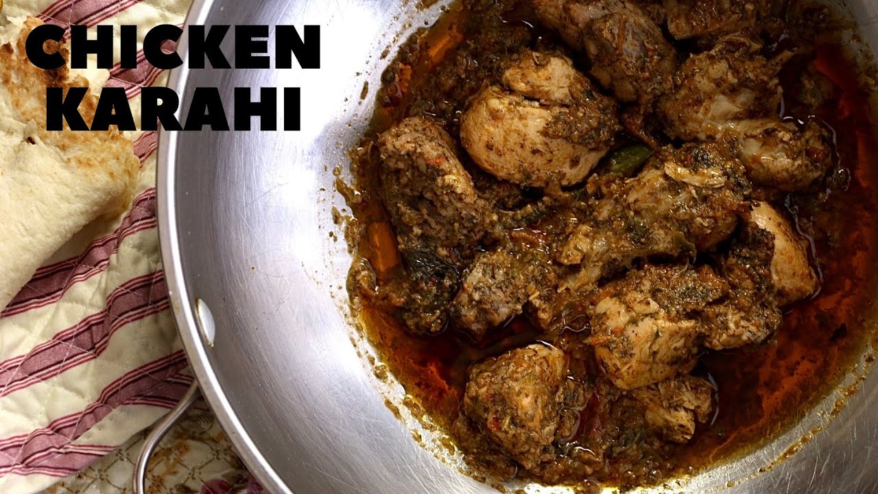 Authentic Restaurant Chicken Karahi | Without Onions!