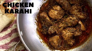 Authentic Restaurant Chicken Karahi | Without Onions!