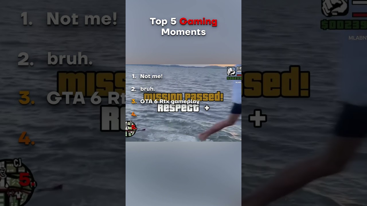 Ranking the top Gaming moments 🎮