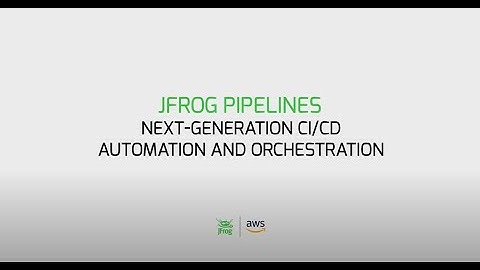 JFrog Pipeline AWS Only