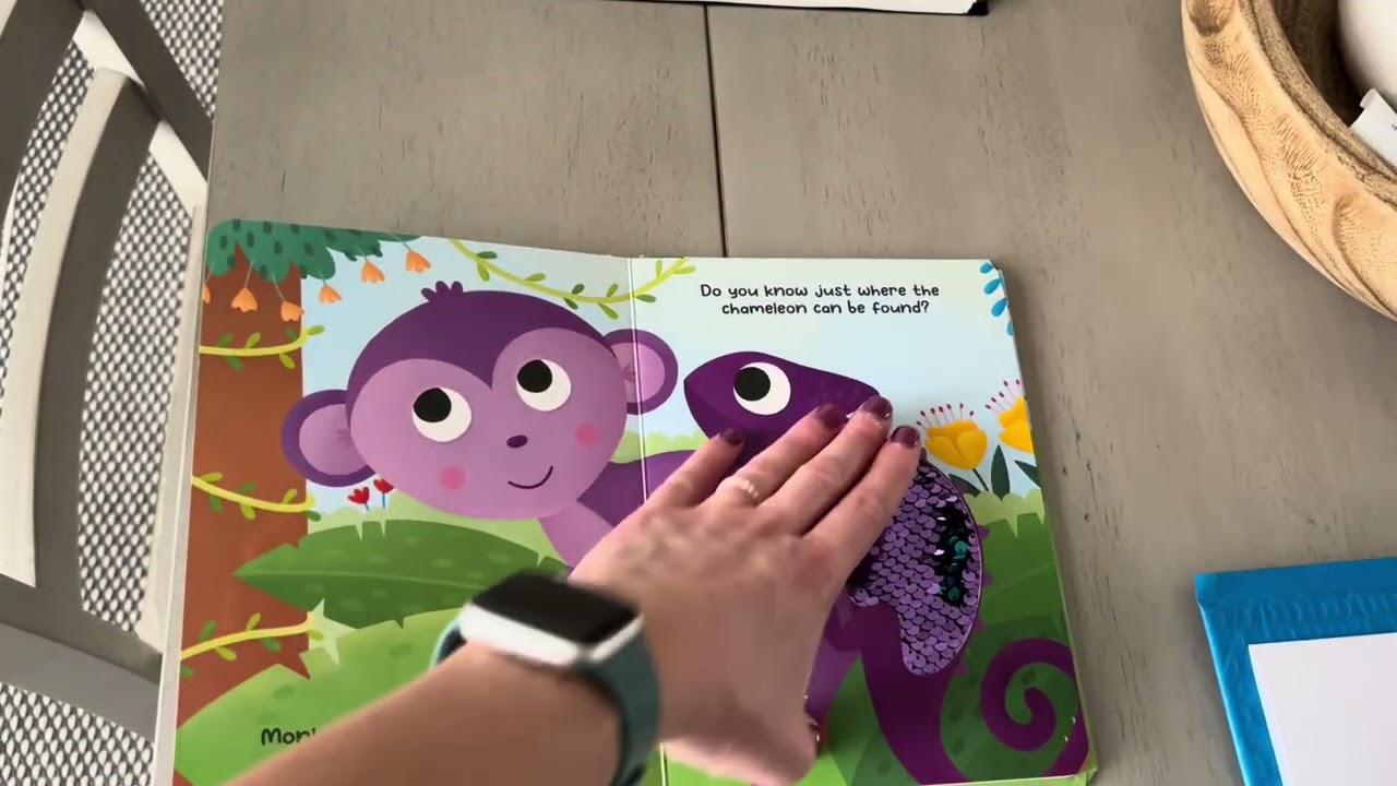 Chameleon's Colors - Children's book review