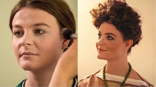 Historical Styles - Ancient Roman Style (Flavian Dynasty) Hair and Make-up Tutorial