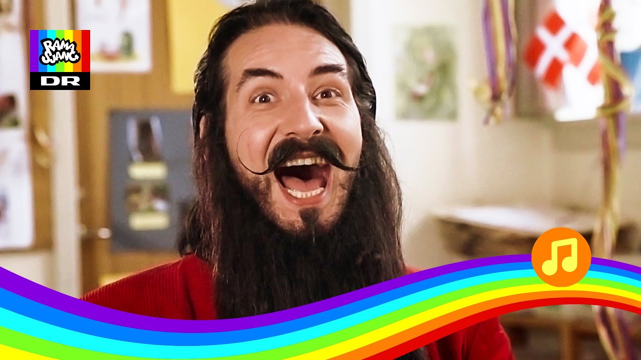 Første skoledag - Hr. Skæg | Sange fra Ramasjang