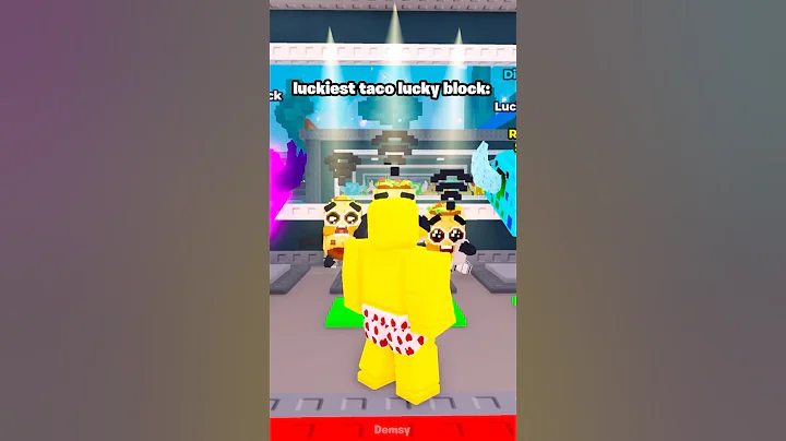The luckiest taco lucky block in Steal a Brainrot 😱