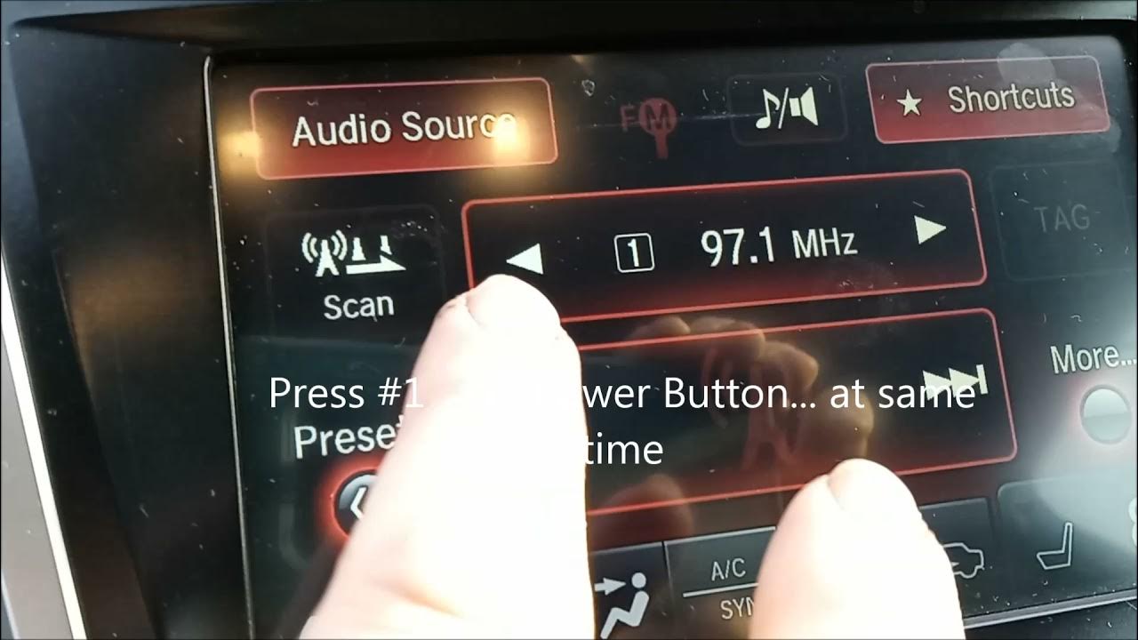 Acura TLX When Radio Says " Enter Code " Solution - YouTube