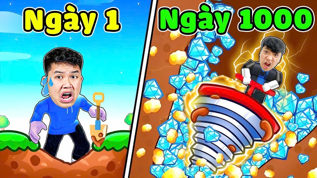 Bun Đào Kho Báu Xuyên Trái Đất Để Rồi Nhận Lại Gì Trong Roblox ??