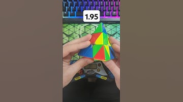 Pyraminx Solve of the Day 6/1 - 1.95 #rubikscube #pyraminx #cubing #puzzle #shorts