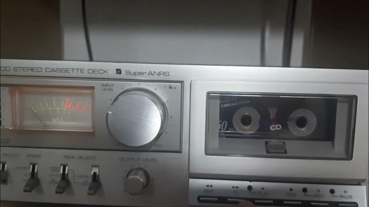 TAPE DECK GRADIENTE CD 5500 YouTube