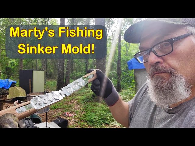 Marty's Fishing Mold! Disc Sinkers 