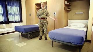 How to make a bed  Squared Away  Army Jobs