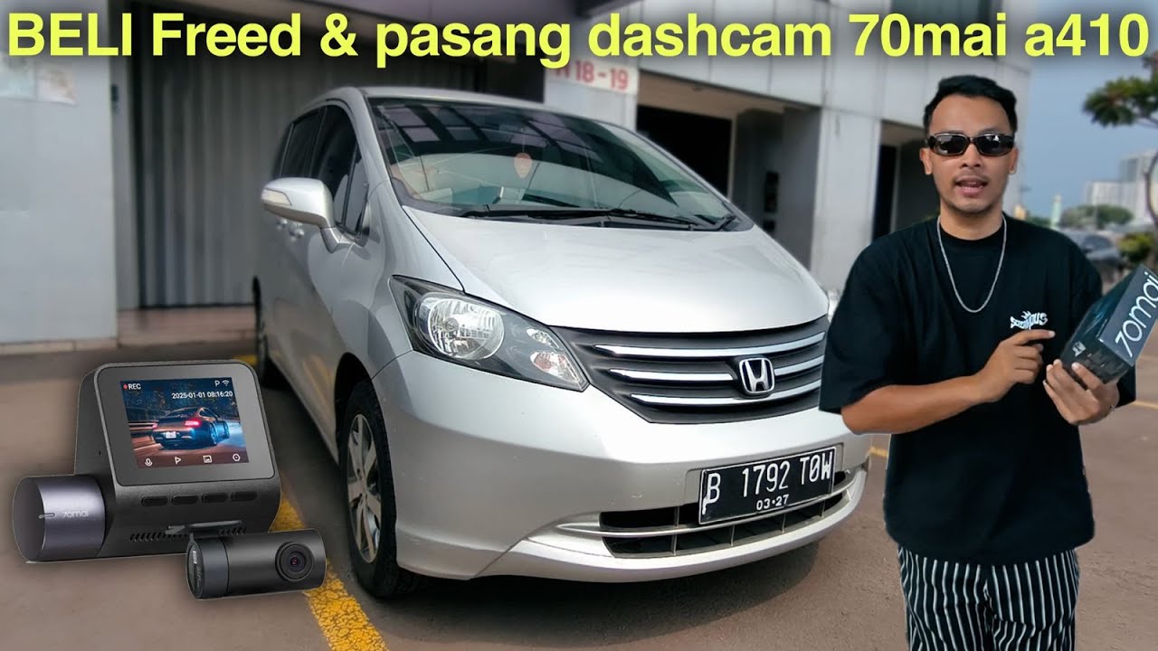 Установите видеорегистратор 70mai a410 на мою БЕСПЛАТНУЮ машину!