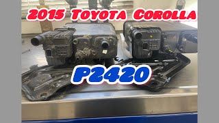 2015 Toyota Corolla P2420 
