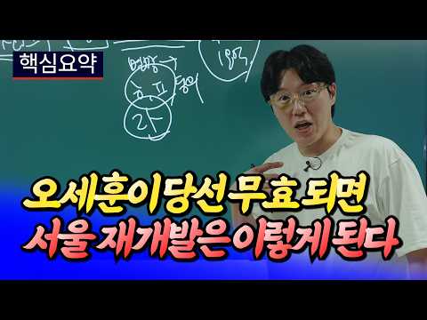 오세훈 시장 당선 <strong>무효</strong> 되면 서울 재개발은 이렇게 된다ㅣ무명강사 타이거 핵심요약 [후랭이TV]