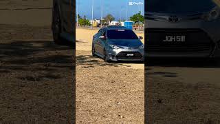 Toyota Vios Medium Silver Modified Malaysia Vios Gathering 2024