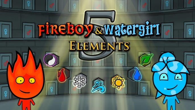 Fireboy And Watergirl [Level 4 WATER TEMPLE] 