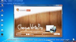 Denariusoft - ChequeWrtiePro Software Malaysia