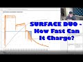 Surface Duo Charging Curve - How long Does it take to charge?