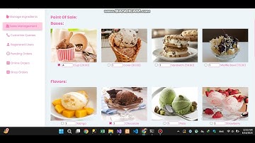 FrostyFantasia – Virtual Ice Cream Ordering & Customization Platform