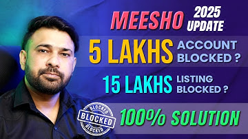 Meesho Listing Block 2026 | Why Meesho New Listing Blocked | How to Unblock Meesho Account Blocked