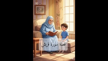 قصة سورة قريش | الجدة والحفيد: رحلات الشتاء والصيف | سورة لِإِيلَافِ قُرَيْشٍ🤲♥️#سورة_قريش #دعاء
