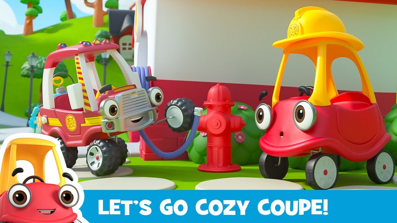 2 HOURS OF COZY COUPE | All Fired Up! + More | Kids Cartoons | Let's Go Cozy Coupe 🚗