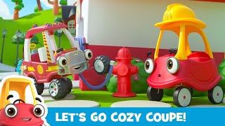 2 HOURS OF COZY COUPE | All Fired Up! + More | Kids Cartoons | Let's Go Cozy Coupe 🚗