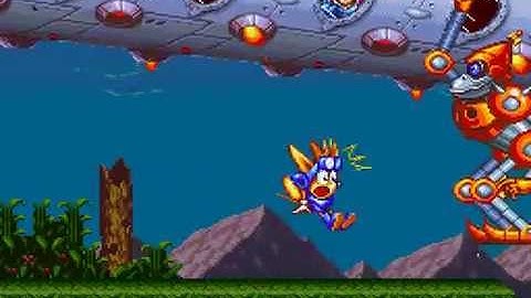 Sparkster - SNES Gameplay