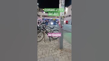 RUNNING AFTER THE BUS..