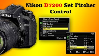 Nikon D7200 Set Picture Control | Nikon D7200 White Balance Settings | camera settings screenshot 3