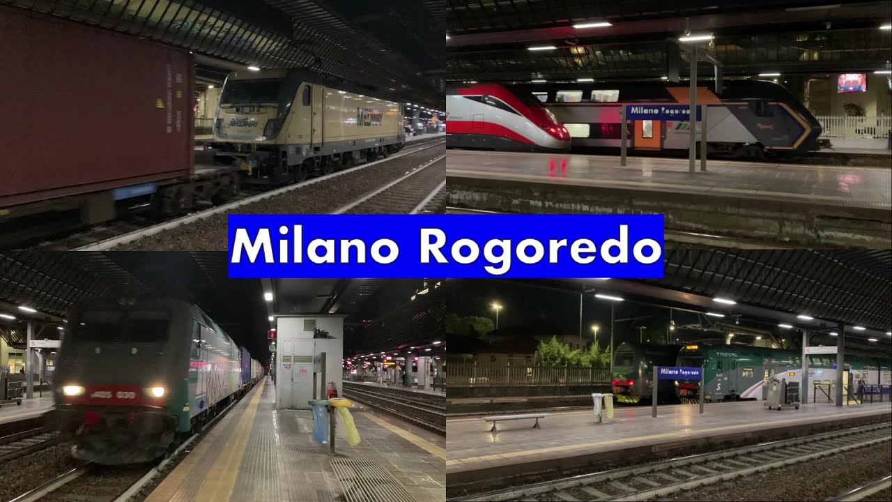 Treni serali e notturni a MILANO ROGOREDO! [parte 1/2]