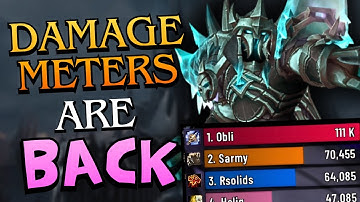 DAMAGE METERS ARE BACK! / Seat of the Triumvirate +10 / Frost DK POV / Midnight Beta