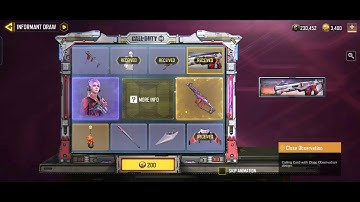 opening Informant Draw For Scylla Rose Redd