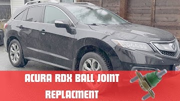 2017 Acura RDX Front Lower Ball Joint Replacement — Full DIY Guide