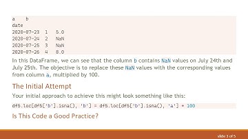 How to Effectively Replace NaN Values in a Pandas DataFrame