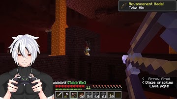 🔴 Searching for a Nether Fortress! | Minecraft Hardcore Stream Part 4 | VTuber Jinyo