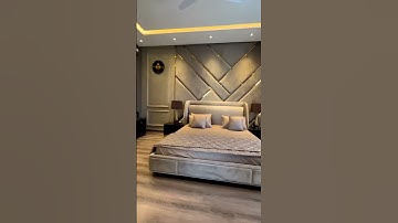 luxury bedroom look like a five star hotel #trending #viral #video #interiordesign #interior