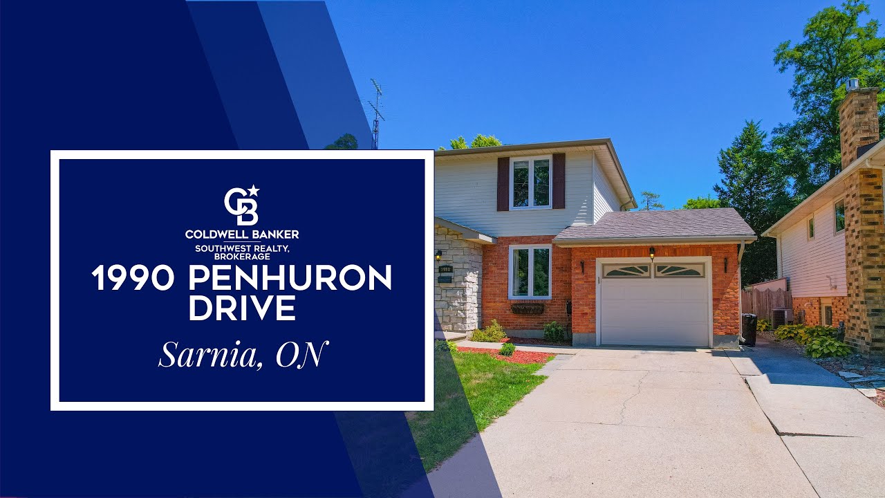 Sarnia Real Estate 1990 Penhuron Drive, Sarnia YouTube