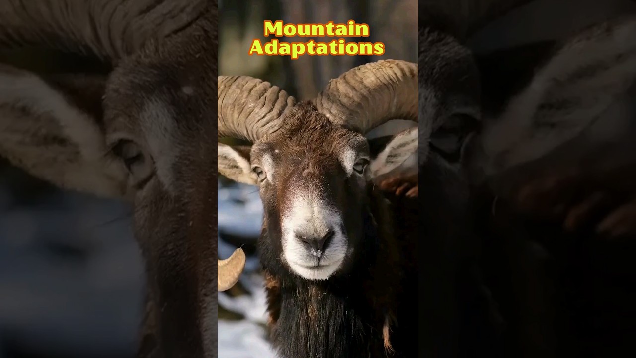 Sheep are well-adapted to...